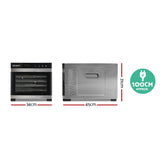 Devanti 6 Trays Food Dehydrator Stainless Steel Tray